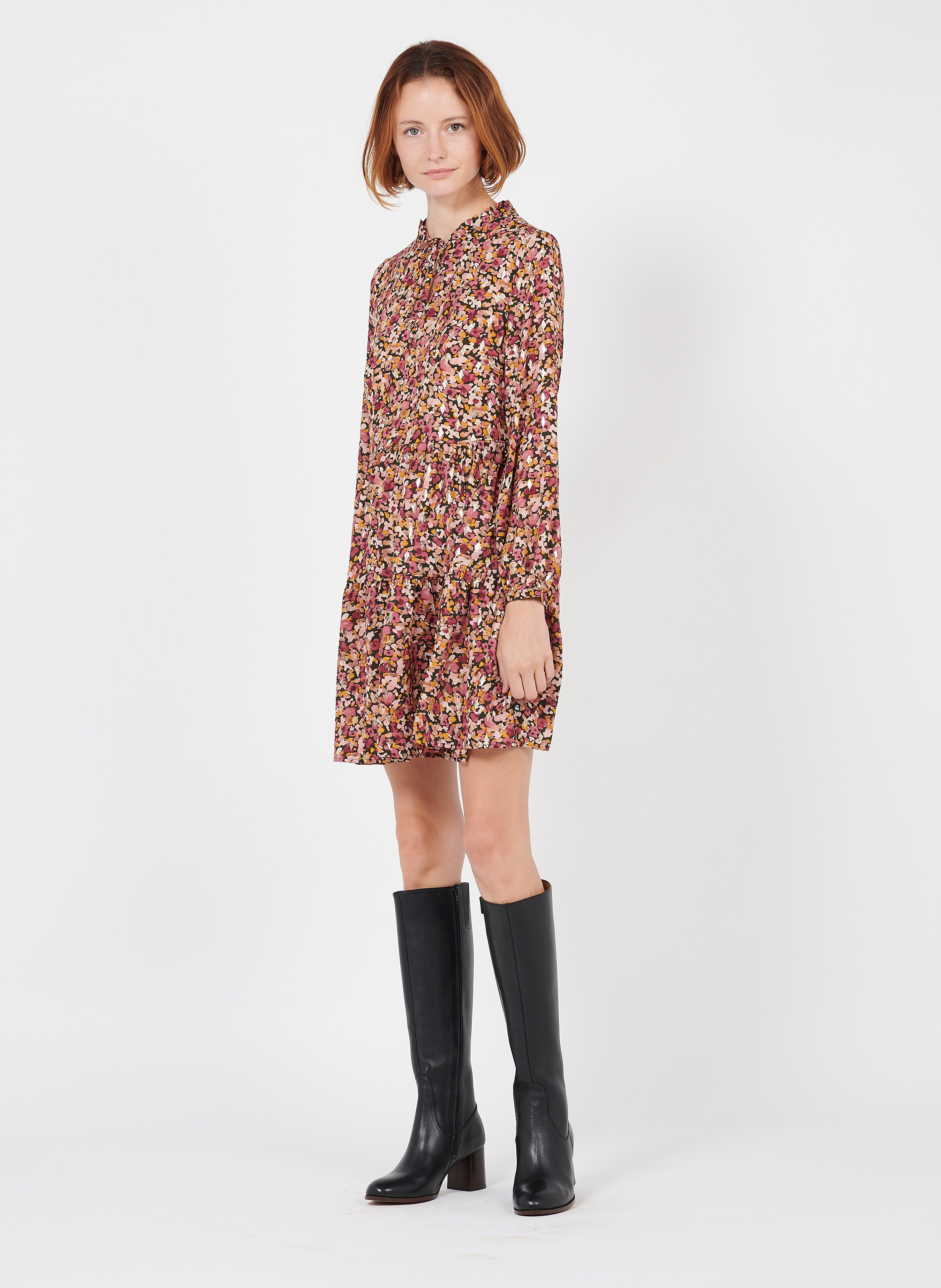 robe imprimée cerises