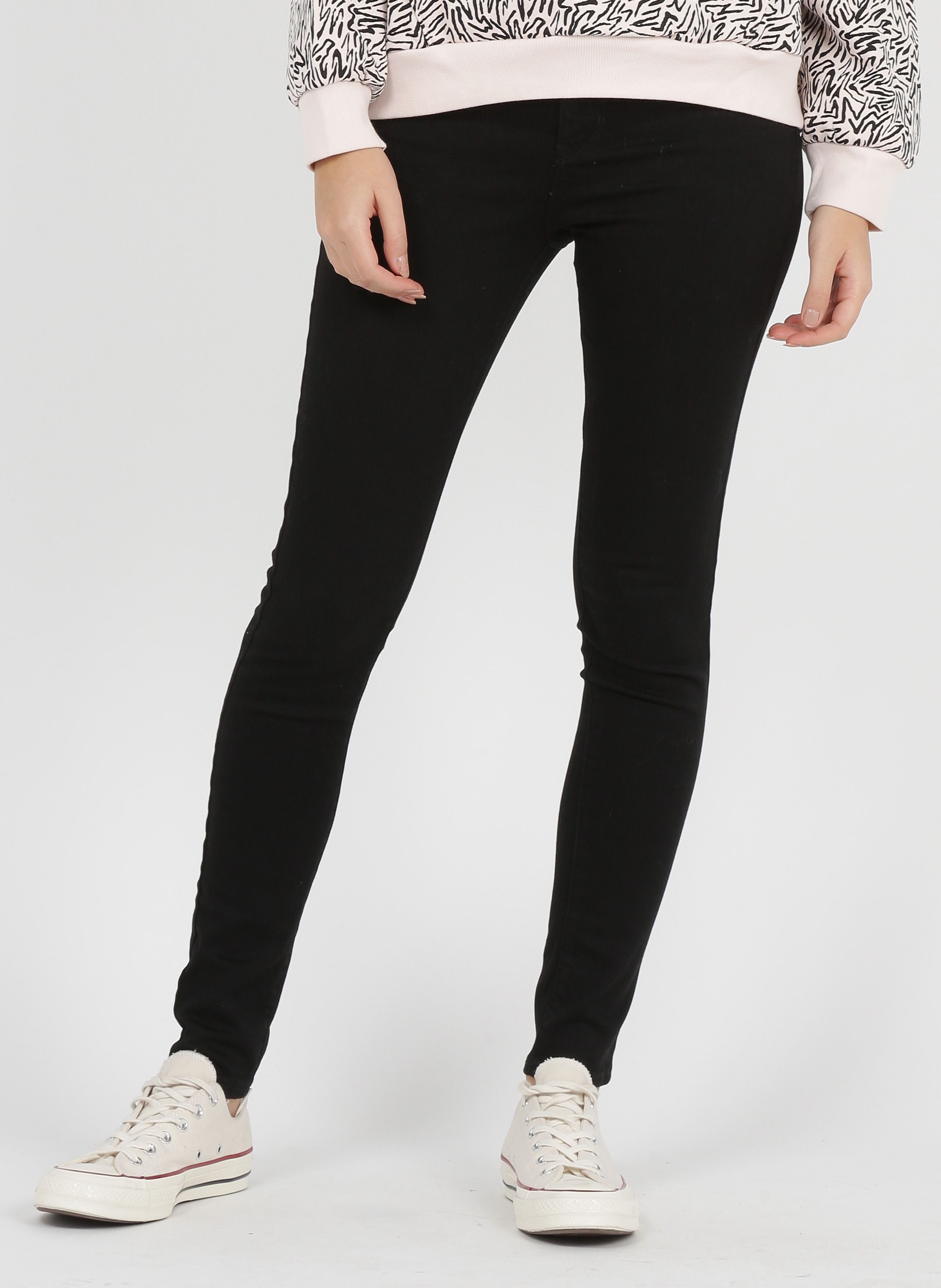 Jean noir skinny taille haute online femme