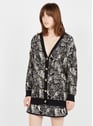 LIU JO Nero python jacq. Multicolore