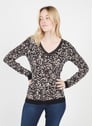LIU JO Black animalier Beige