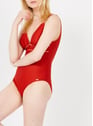 LIVIA ACAJOU MERINGE Rouge
