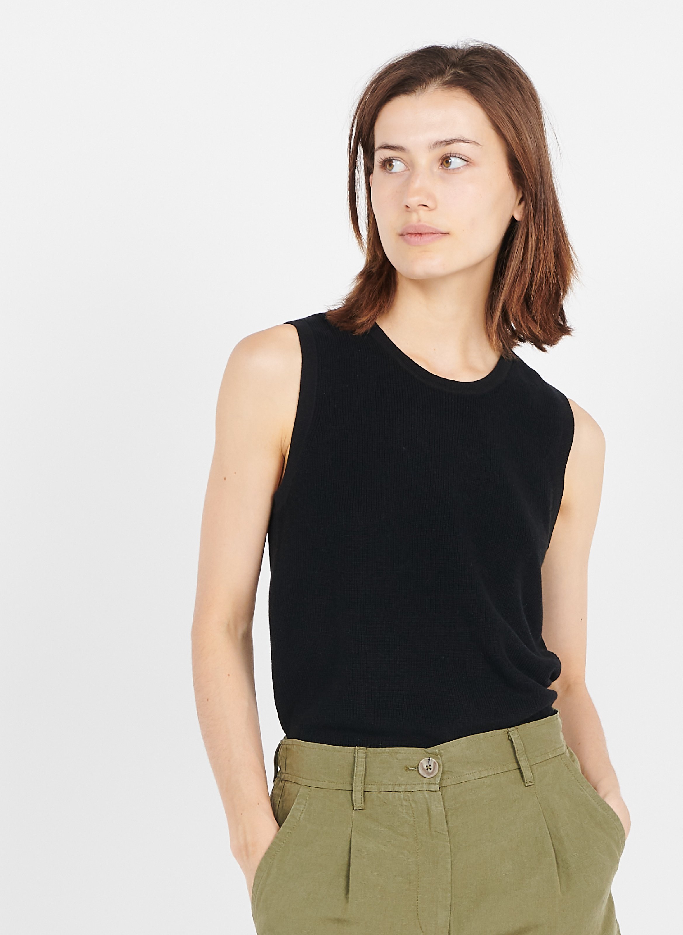 Pull Femme Maison 123 En Laine Cachemire Noir - Taille M - Neuf Avec Légers Défauts