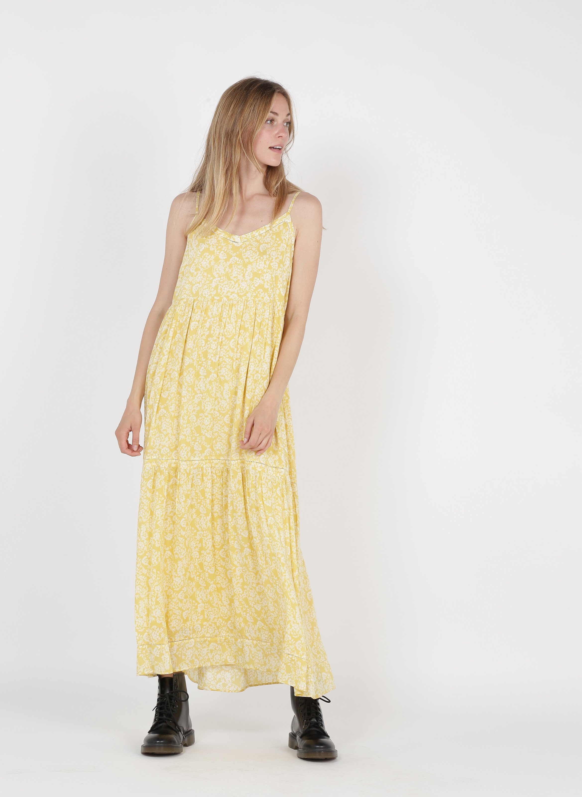 robe jaune 123