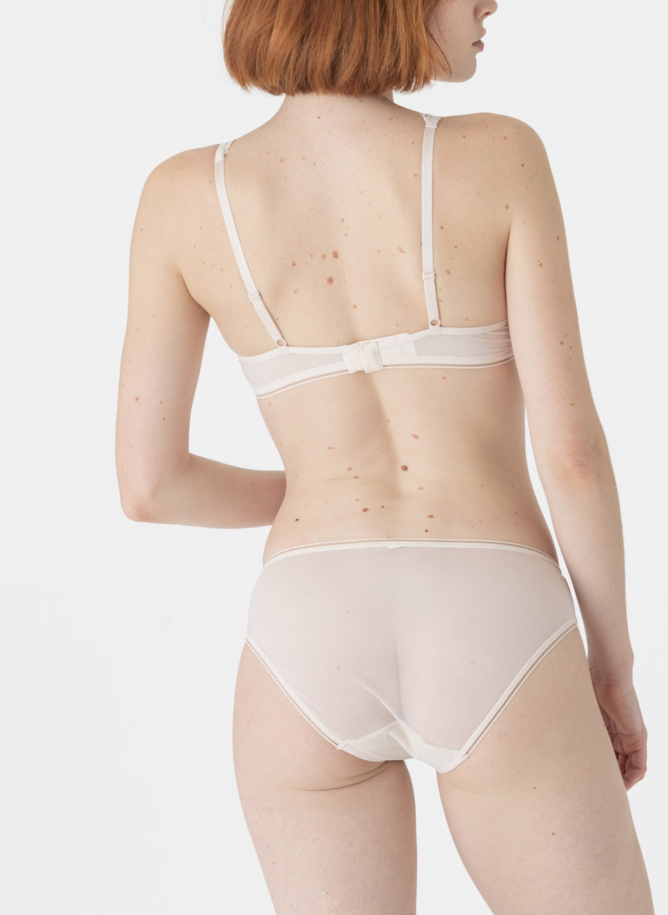 Soutien-gorge à Armatures MAISON LEJABY Tatoo - Neuf Avec étiquettes, Tailles 90C/95B/100B, Couleur Noir Chair
