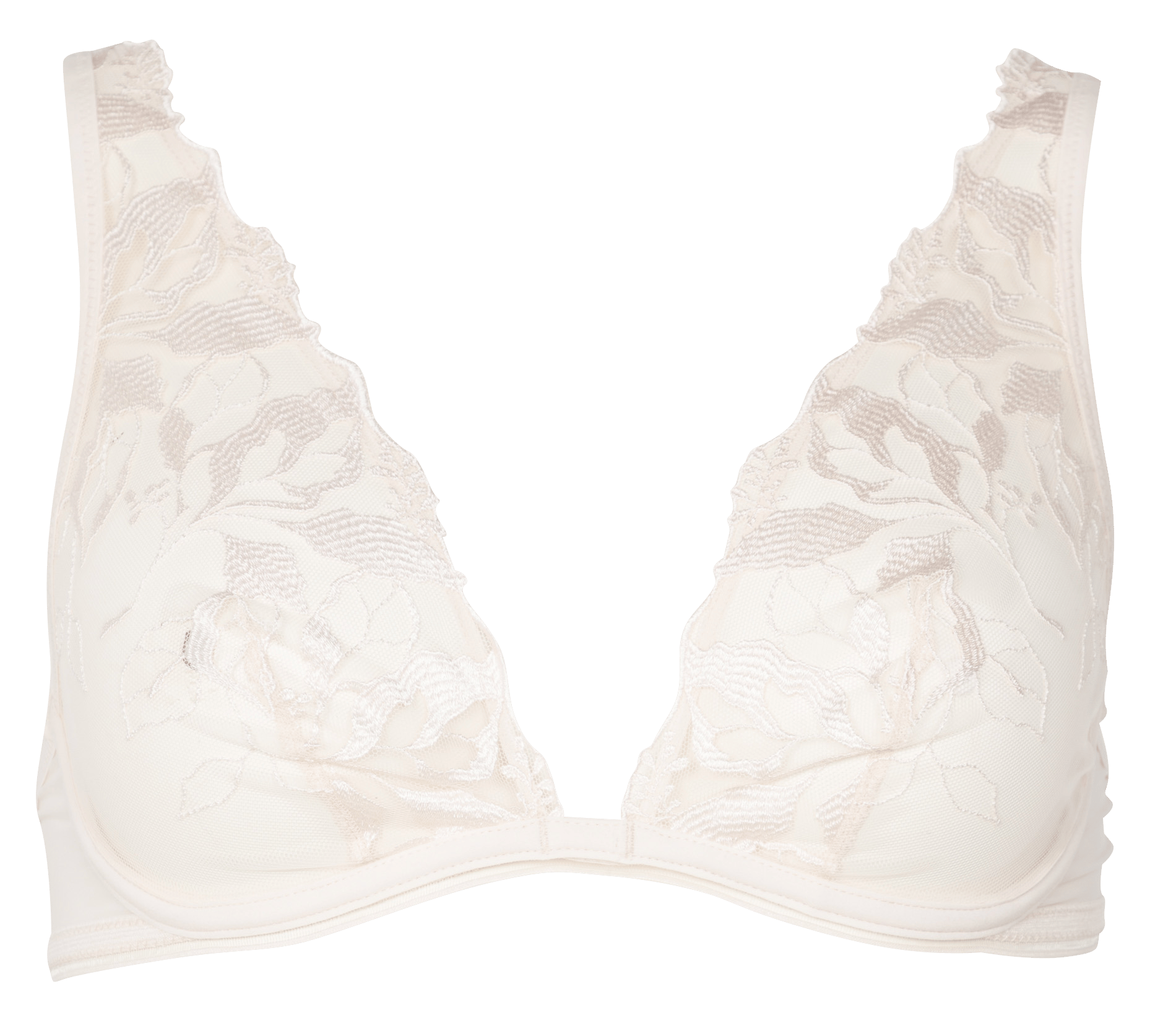 Soutien-gorge 95E (80E eu) Bandeau bretelles amovible LOU Stripes Nude