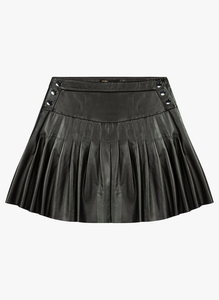 Jupe plissée top verte maje