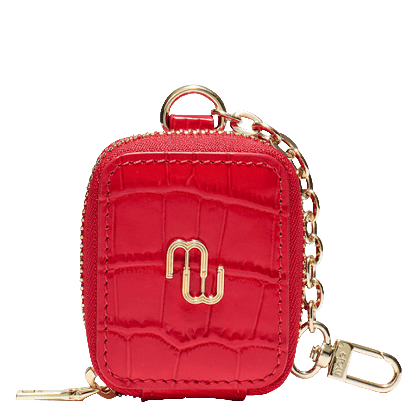 pochette maje rouge