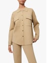 MAJE CAMEL Marron