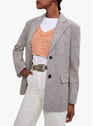 MAJE bleu / beige Multicolore