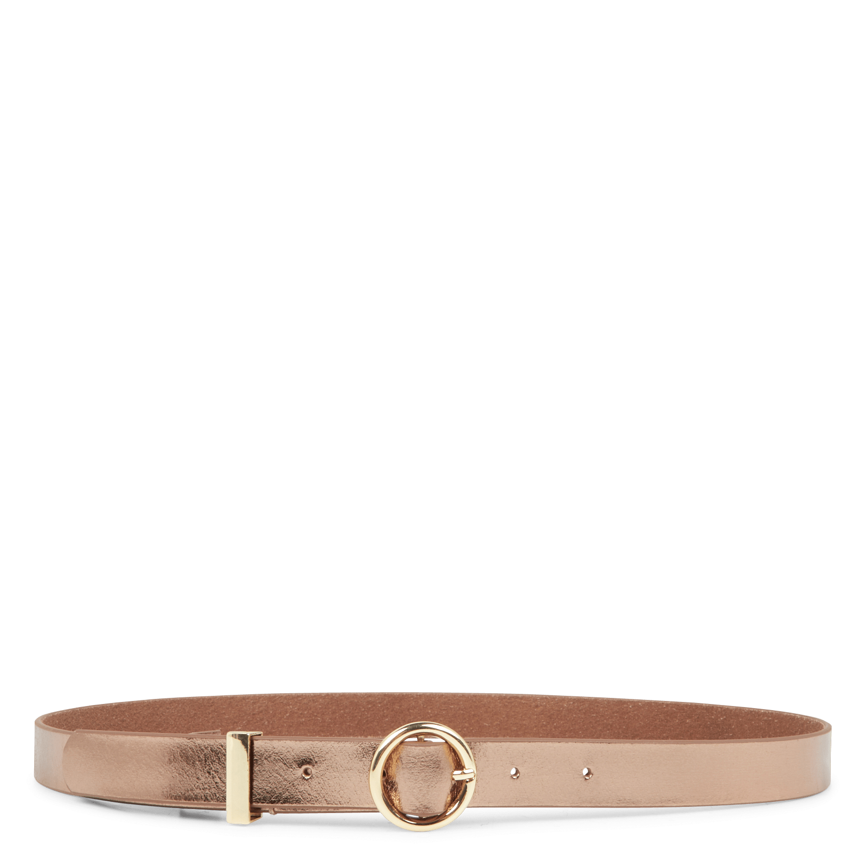 ceinture fine tressée dorée