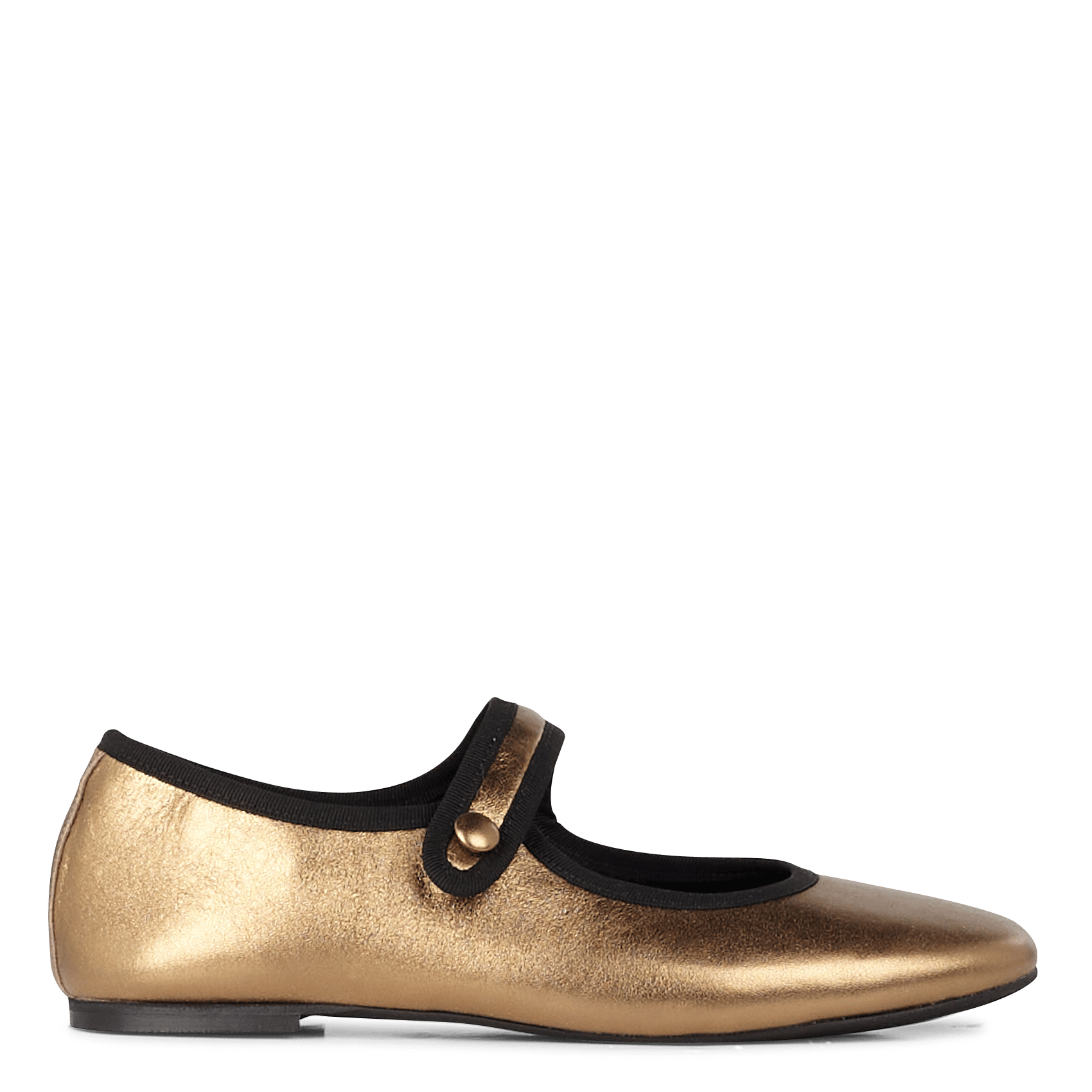 Soldes Babies En Cuir Bronze Mellow Yellow - Femme | Place des Tendances