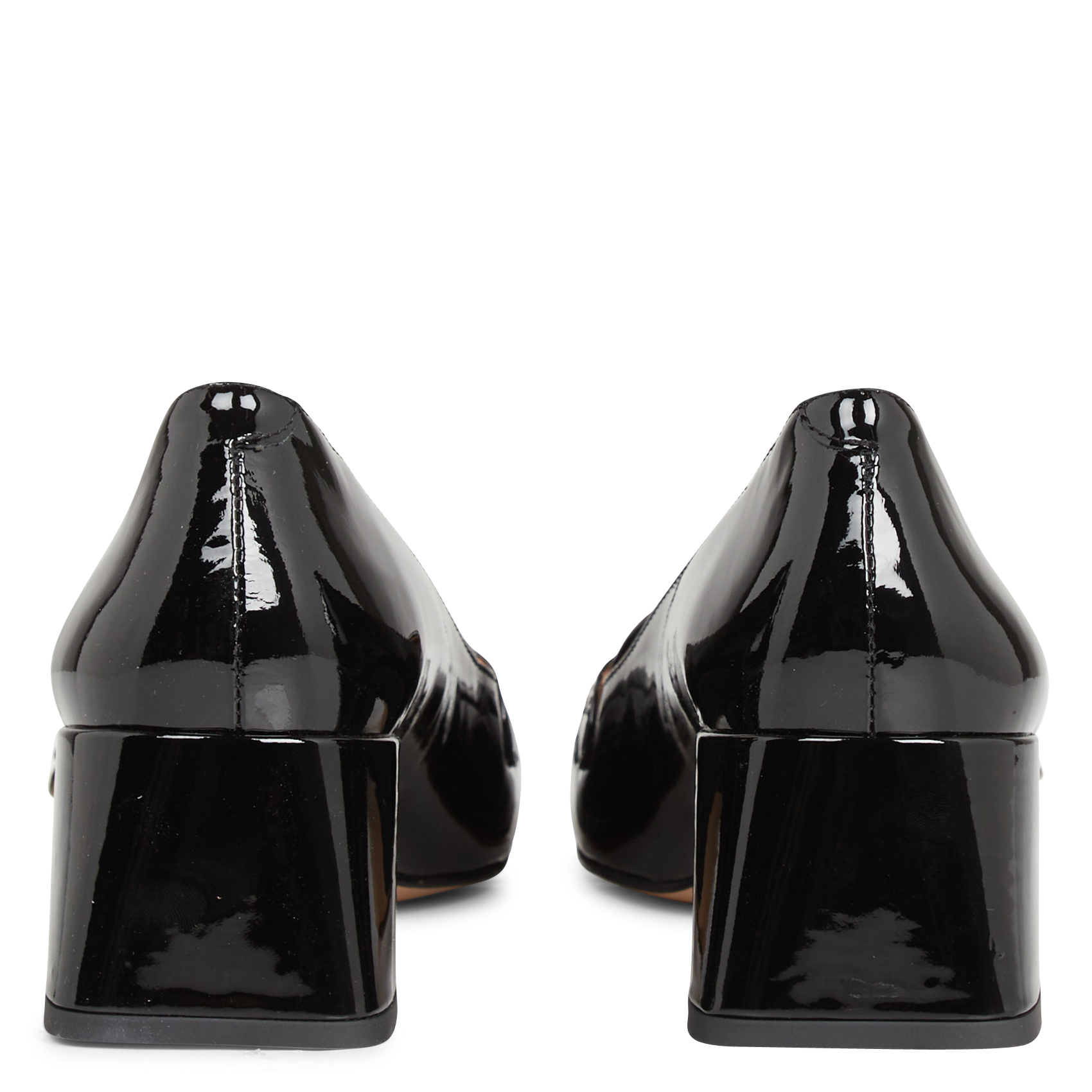 Escarpins a plateau en cuir verni Cuir Dolce & Gabbana en coloris Noir Femme Chaussures à talons Chaussures à talons Dolce & Gabbana 