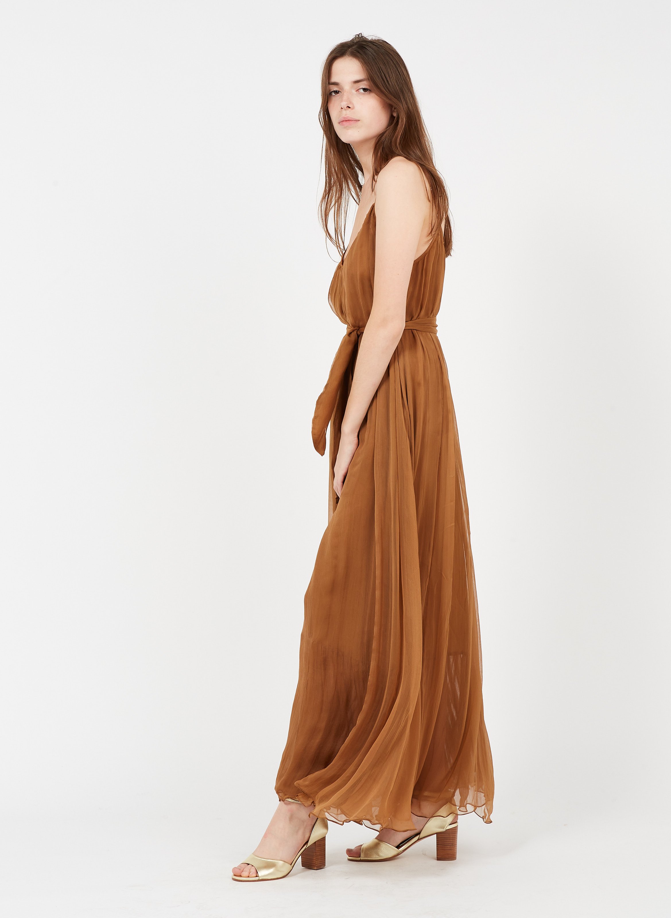 robe longue chiffon