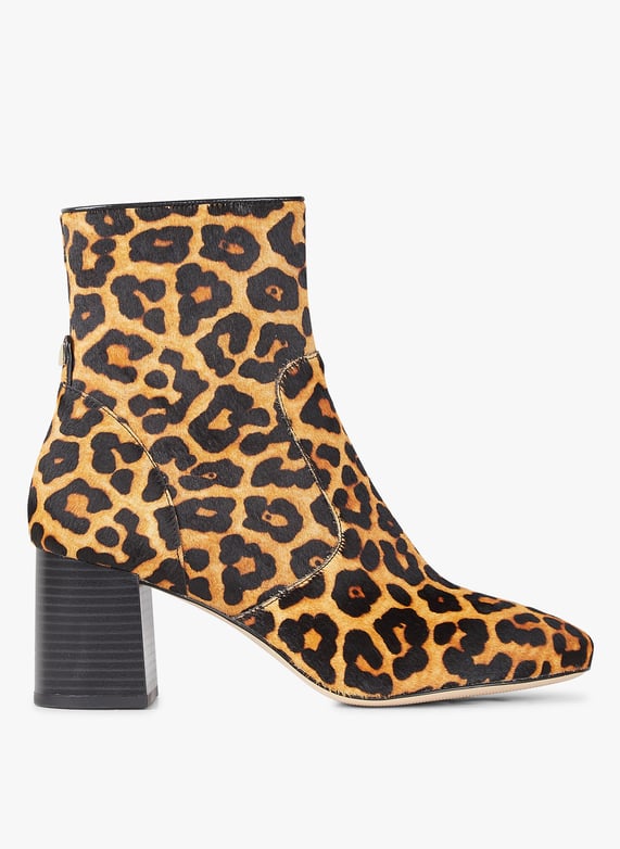 Michael kors leopard boots hot sale