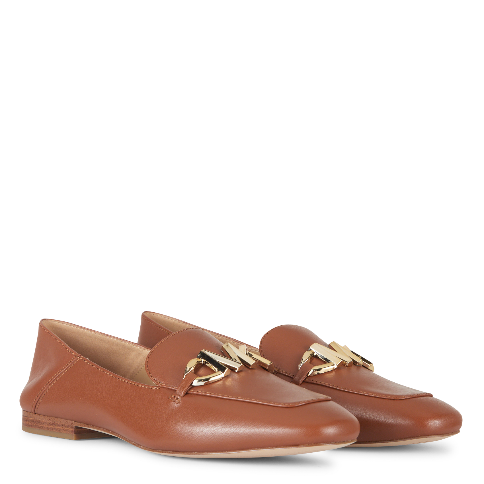 Mocassins En Cuir Luggage Michael Kors Femme Place des Tendances