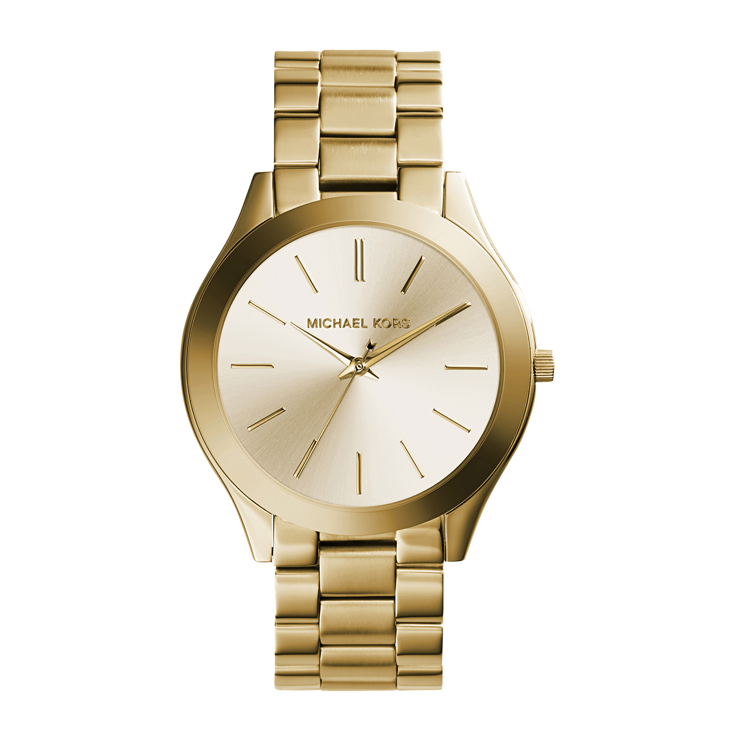 Montre Fine Runway En Acier Inoxydable Doré Dore Michael Kors - Femme |  Place des Tendances