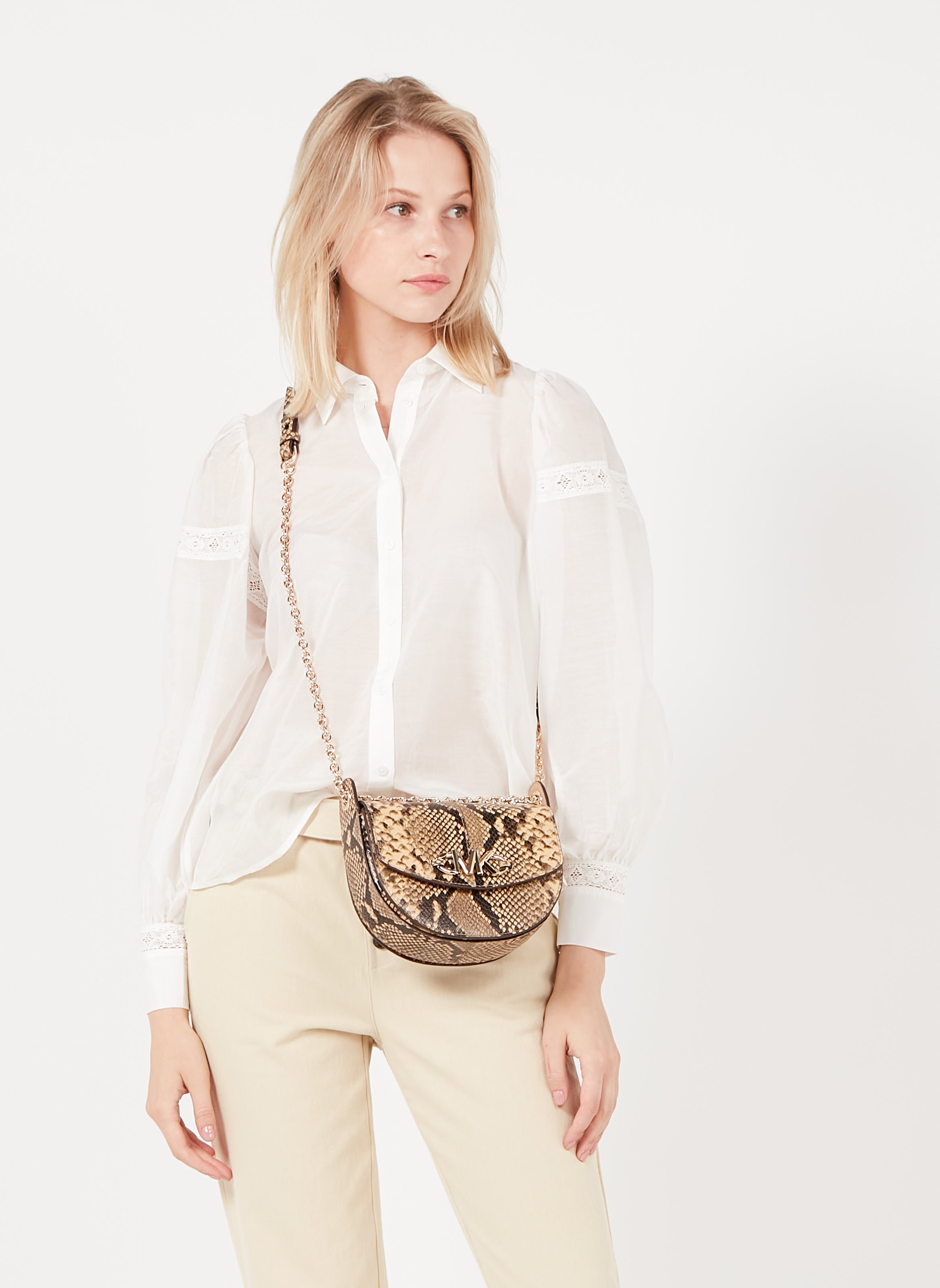 sac michael kors effet python