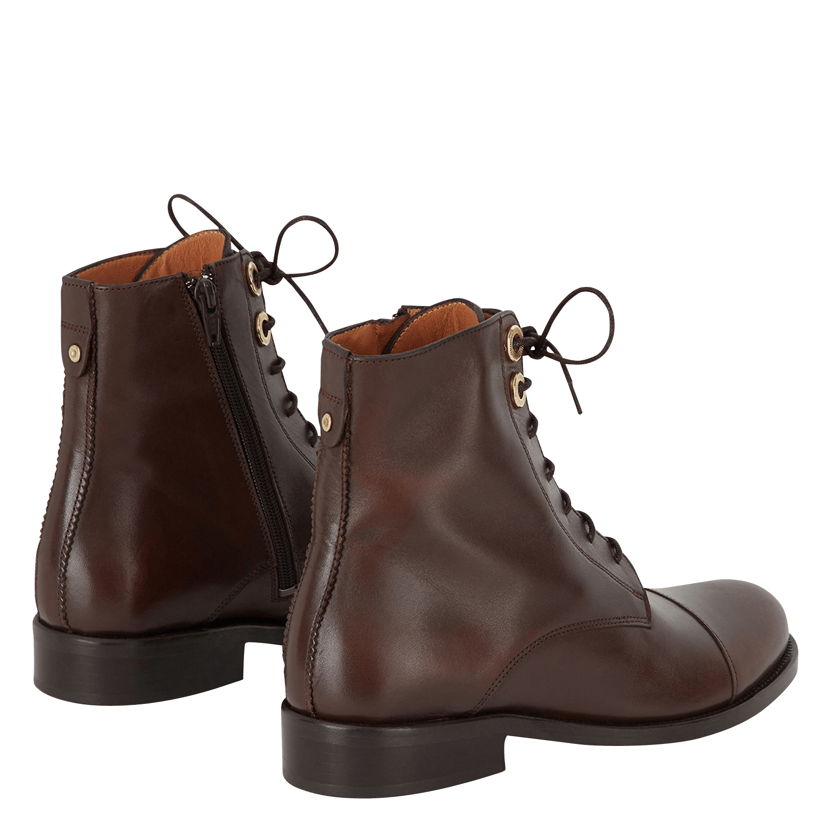 bottines marron minelli