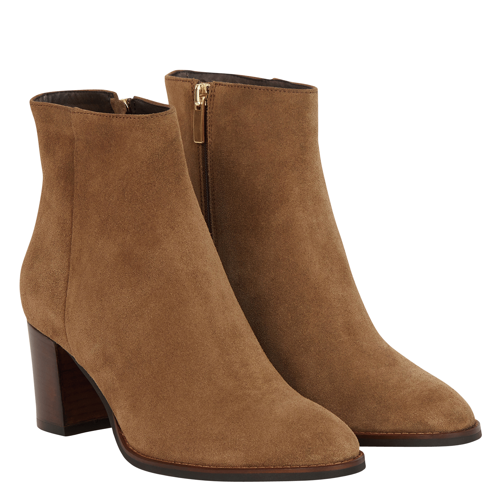 bottines minelli marron