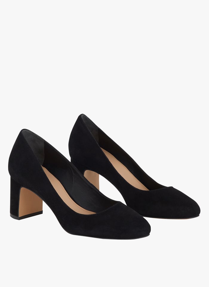 Escarpin velours shop noir