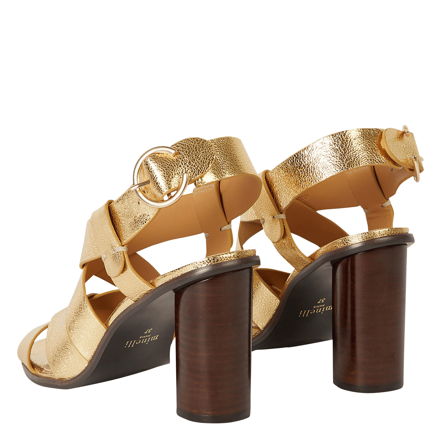 Sandales Minelli | Sandale à talon - Barbro Platine Femme ⋆ Tony C's