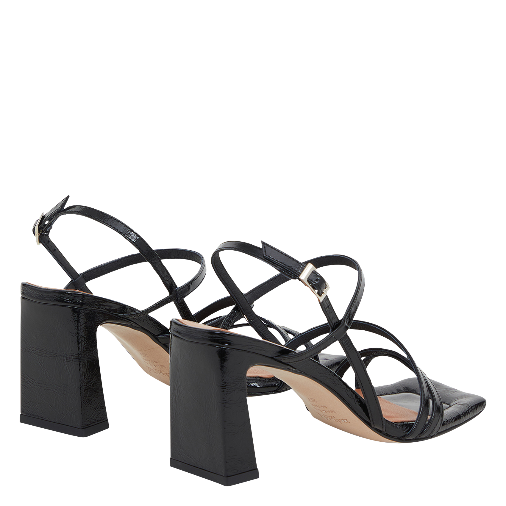 Femme Chaussures Chaussures à talons Sandales à talons Sandales Cuir BY FAR en coloris Noir 