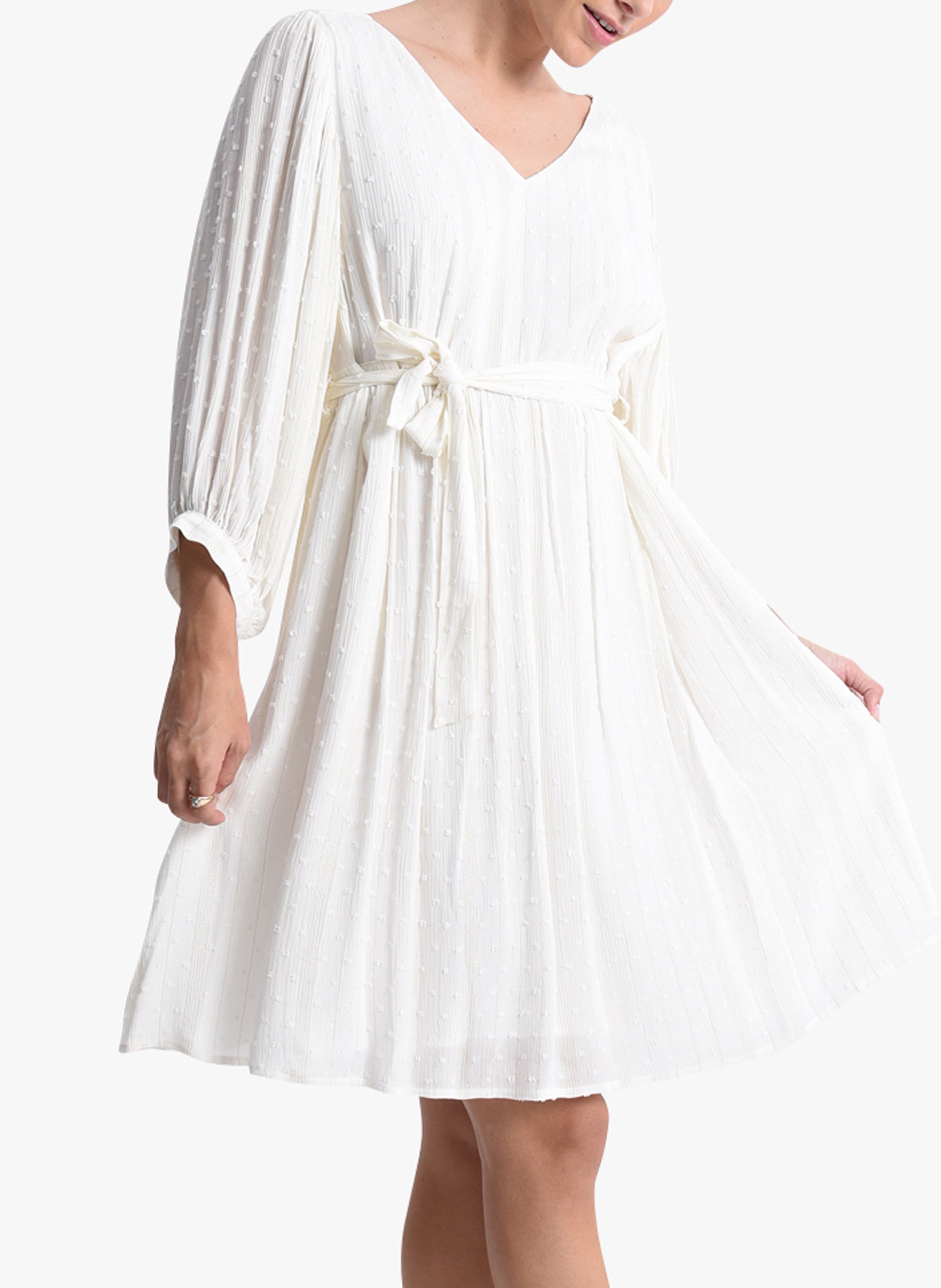 Robe Molly Bracken Tulle & Broderies – Blanc – Taille 40/42 – Style évasé – Neuve Sans étiquette