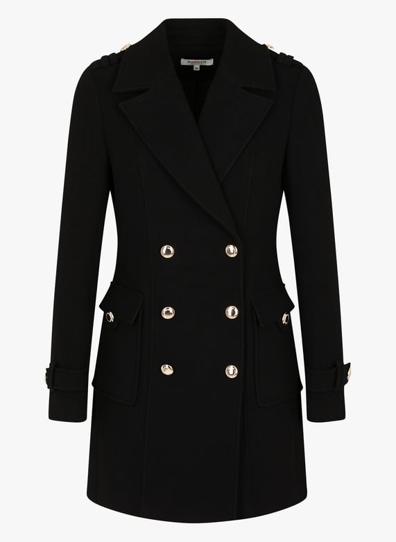 Morgan manteau noir sale