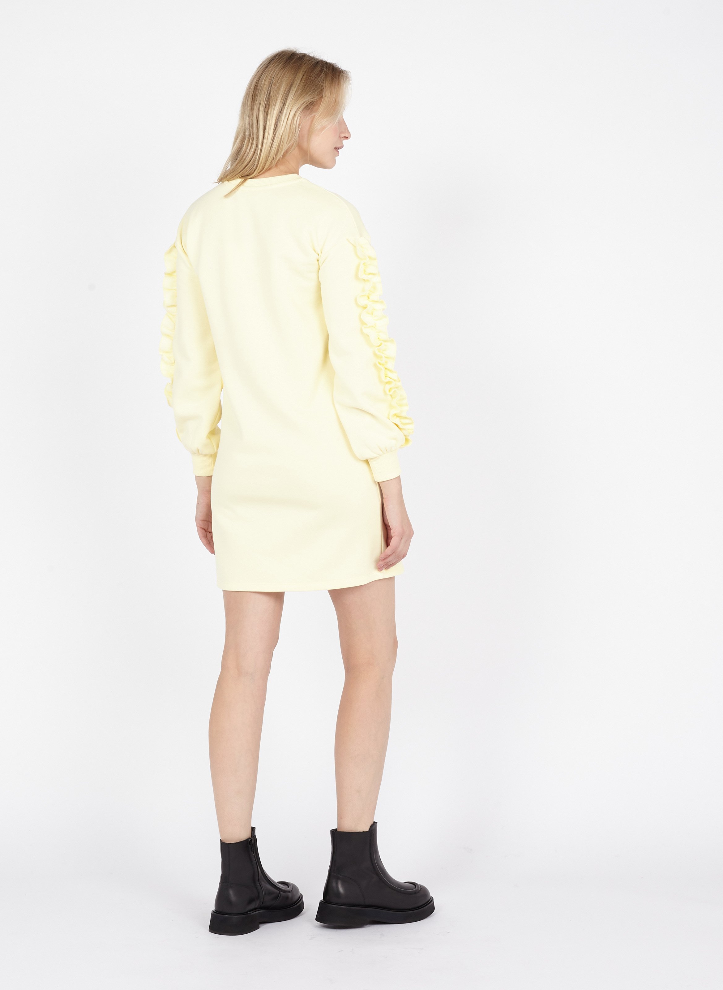 robe naf naf jaune