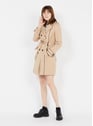 NAF NAF TRENCH Beige