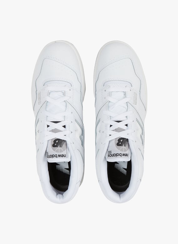 New balance blanche cuir shop