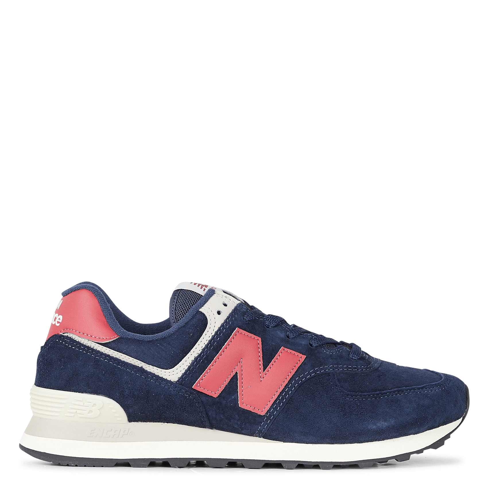 New Balance 574 Navy/red New Balance - Homme | Place des Tendances