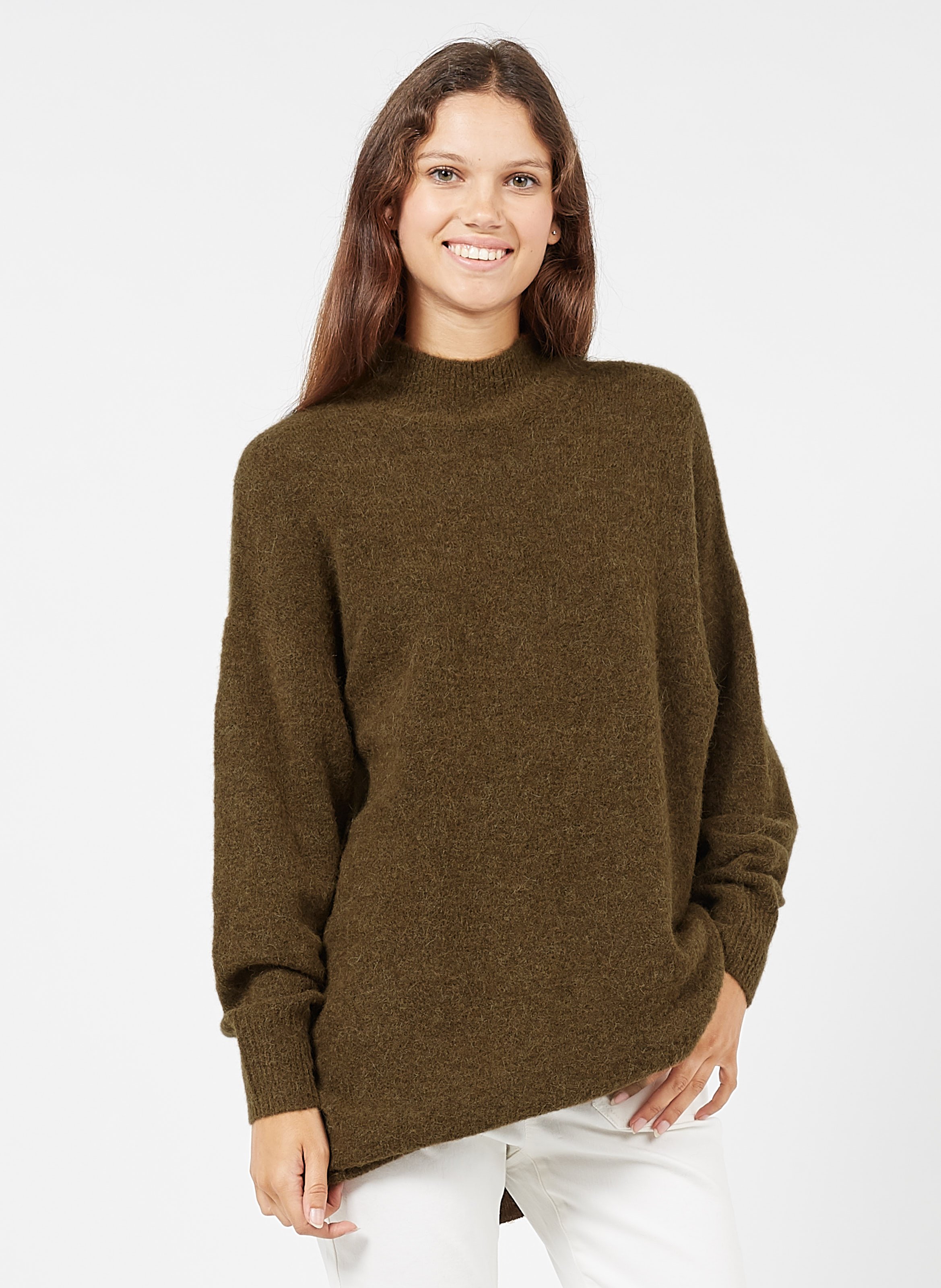 pull en laine long