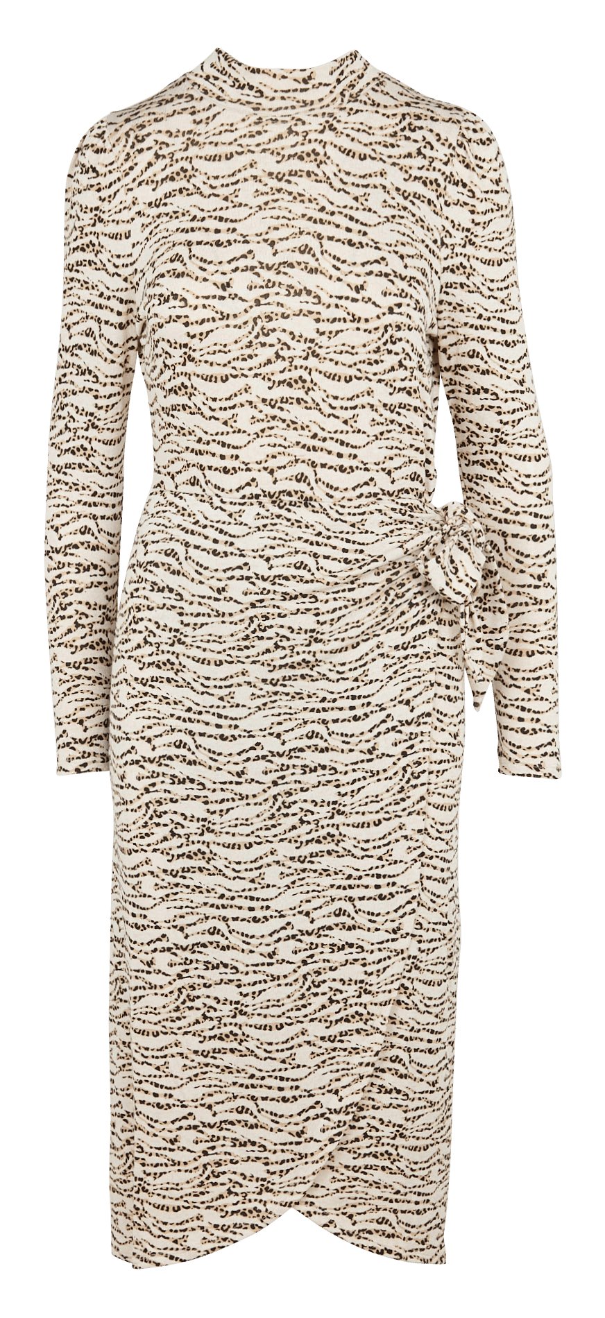 Robe En Tricot Avec Col Cheminée - Vert Kaki Foncé - FEMME | H&M CA