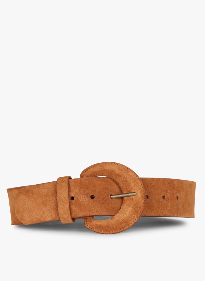 Ceinture large femme cuir marron outlet