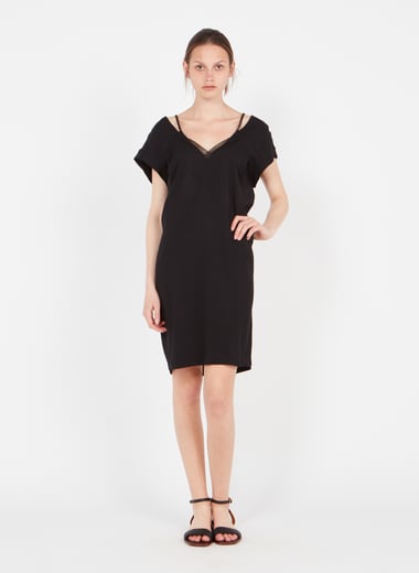 Robe courte col V  ONE STEP Robe courte col V  ONE STEP