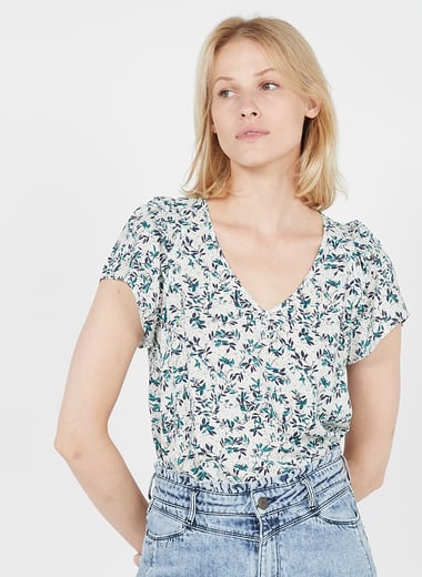 Top manches courtes � imprim�s ONE STEP Top manches courtes � imprim�s ONE STEP