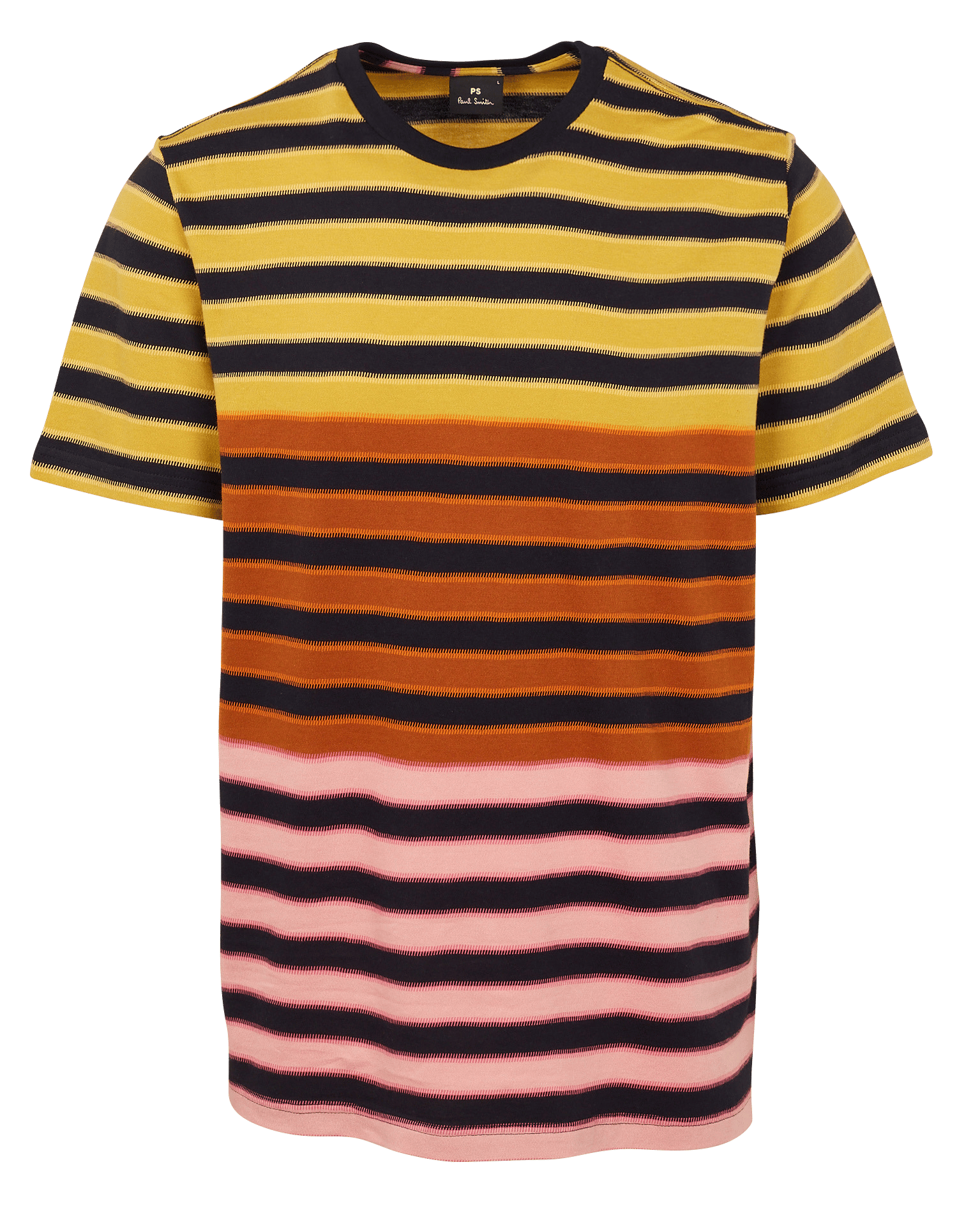 T-Shirt À Rayures En Coton Noir Paul Smith Skull L Reg BNWT