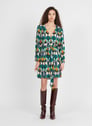 PINKO MULTI. BLU/VERDE Vert