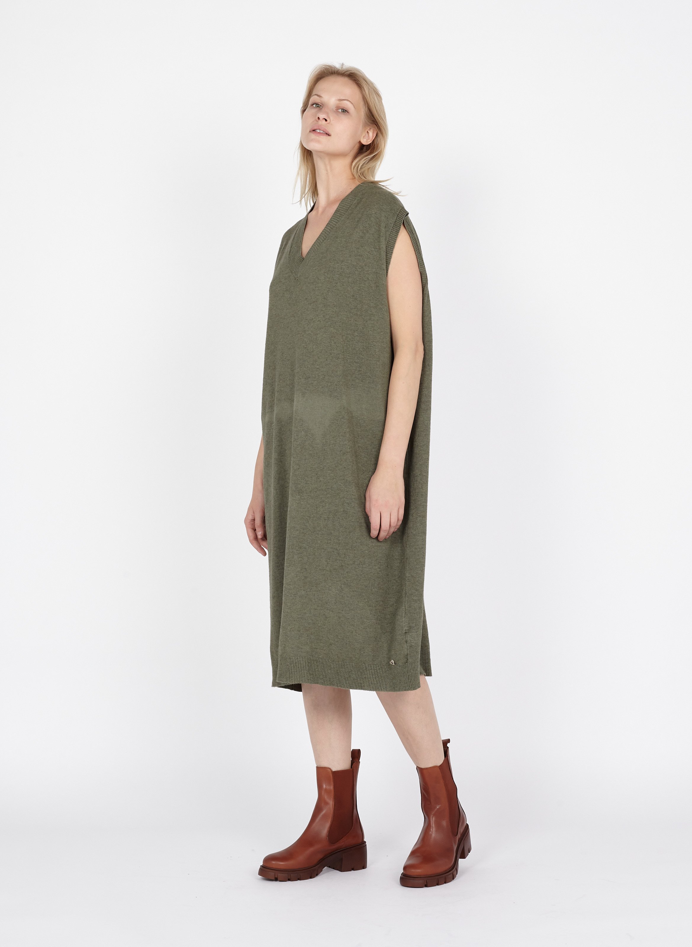 robe pull sans manche