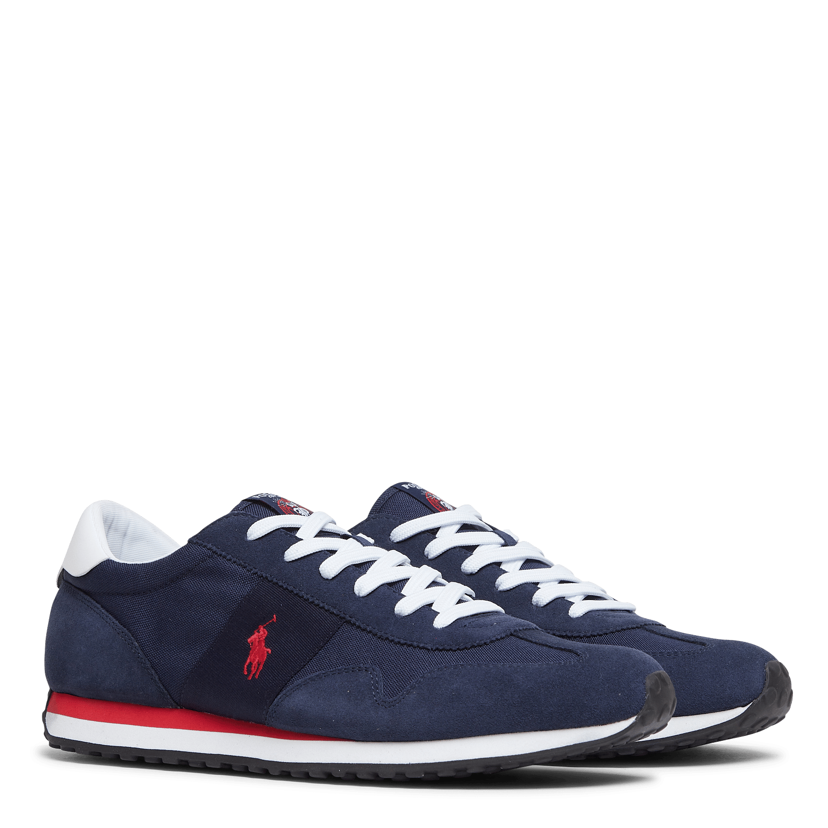 Polo ralph lauren cantor low toile homme navy | Fanny chaussures