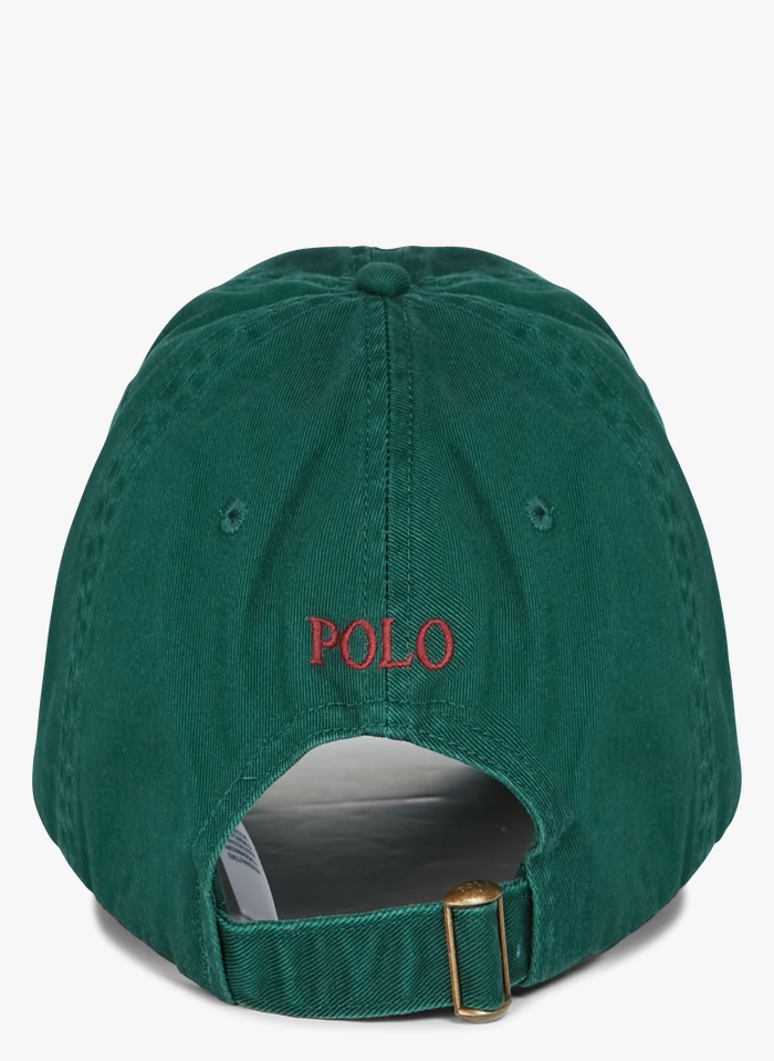 Casquette Avec Logo Brodé En Coton College Green Polo Ralph Lauren - Homme