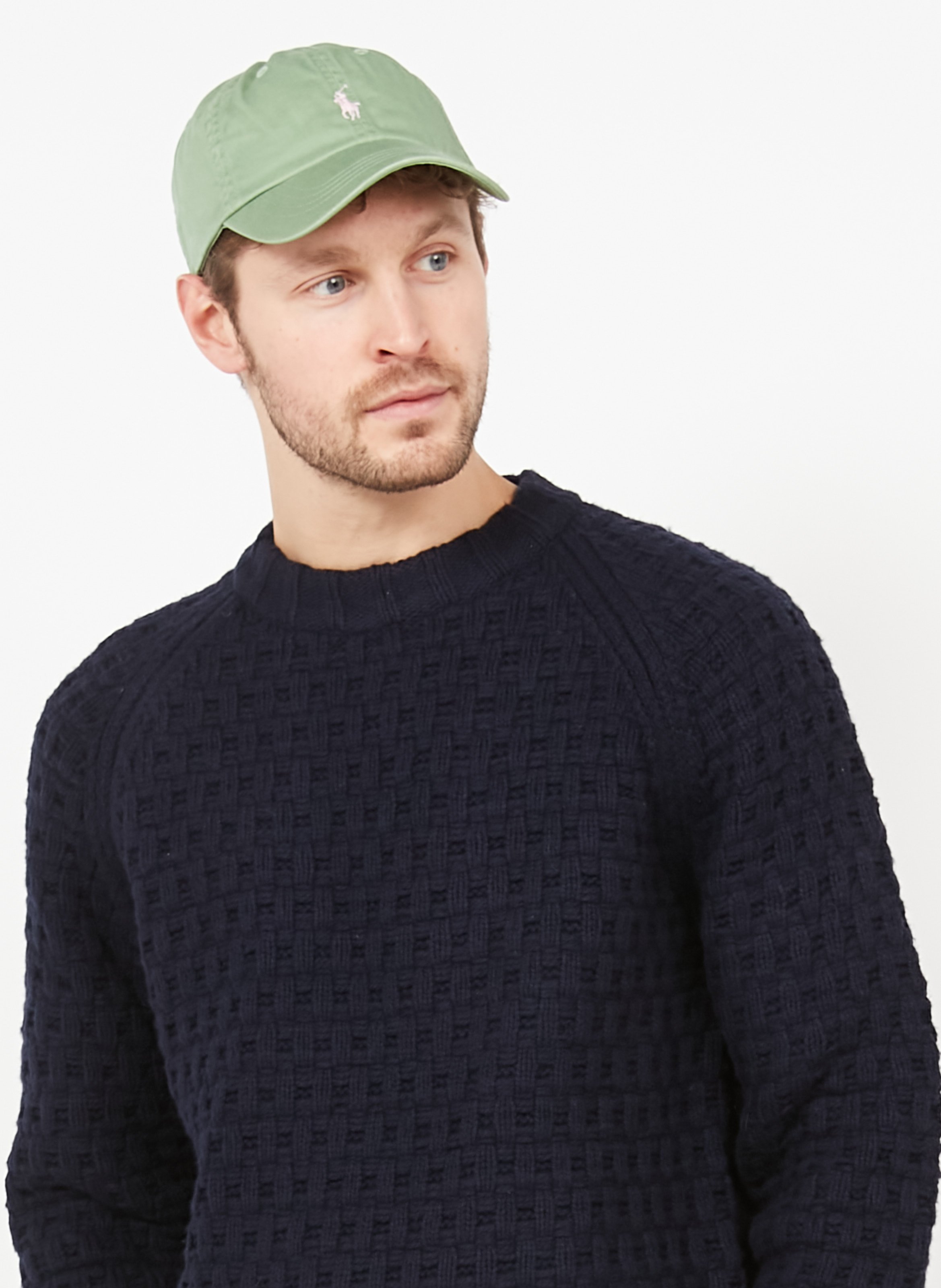 casquette ralph lauren grise