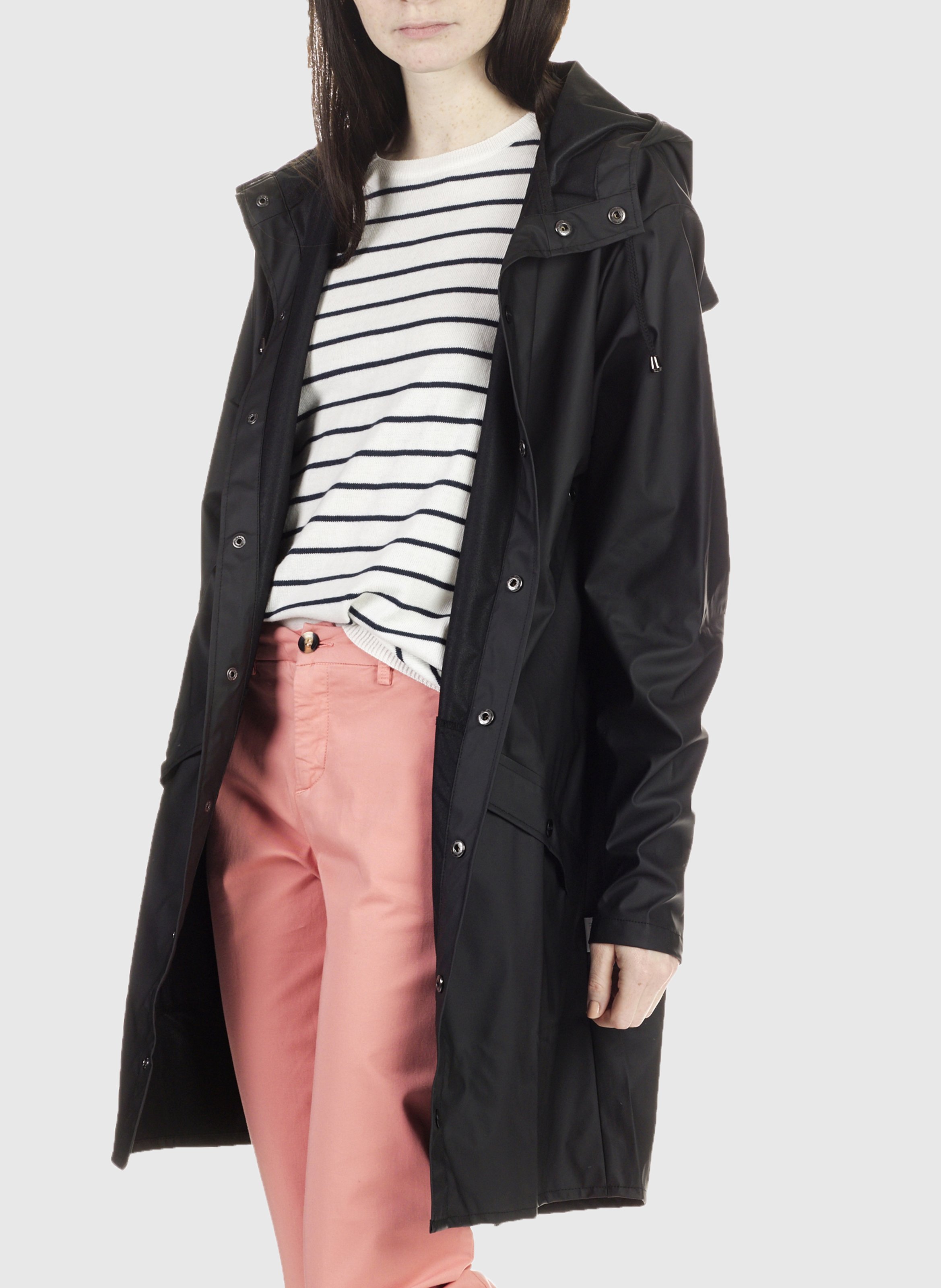Blouson Coupe-Vent Adorel Pour Fille | Manteau Imperméable à Capuche - Motifs Colorés