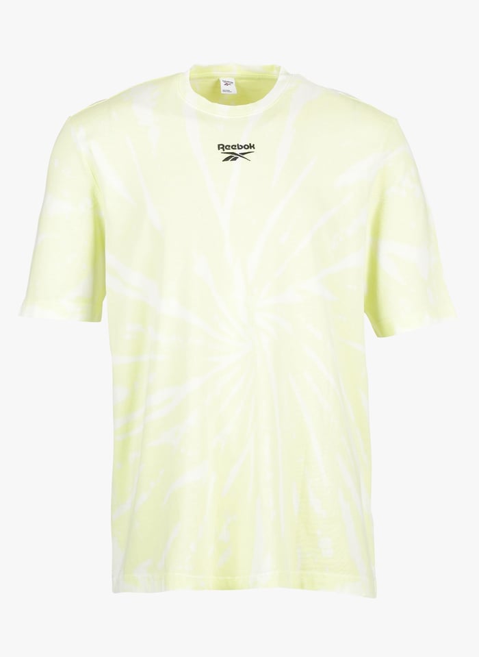 Tee shirt shop reebok femme jaune