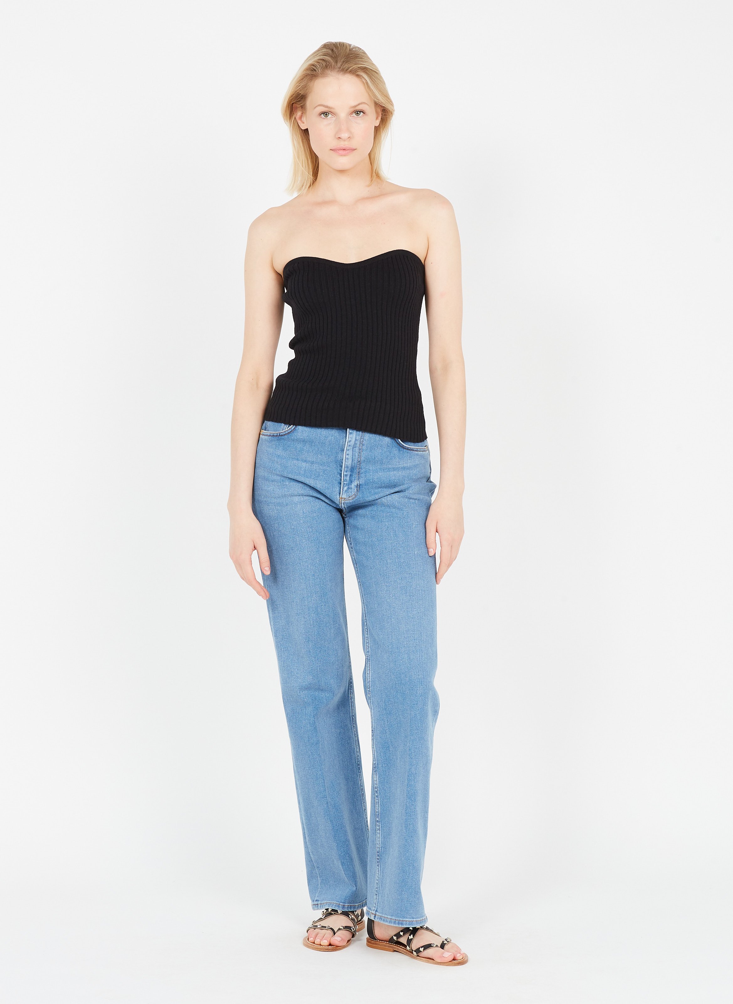 Soldes Jean Flare Taille Haute Dnm V 