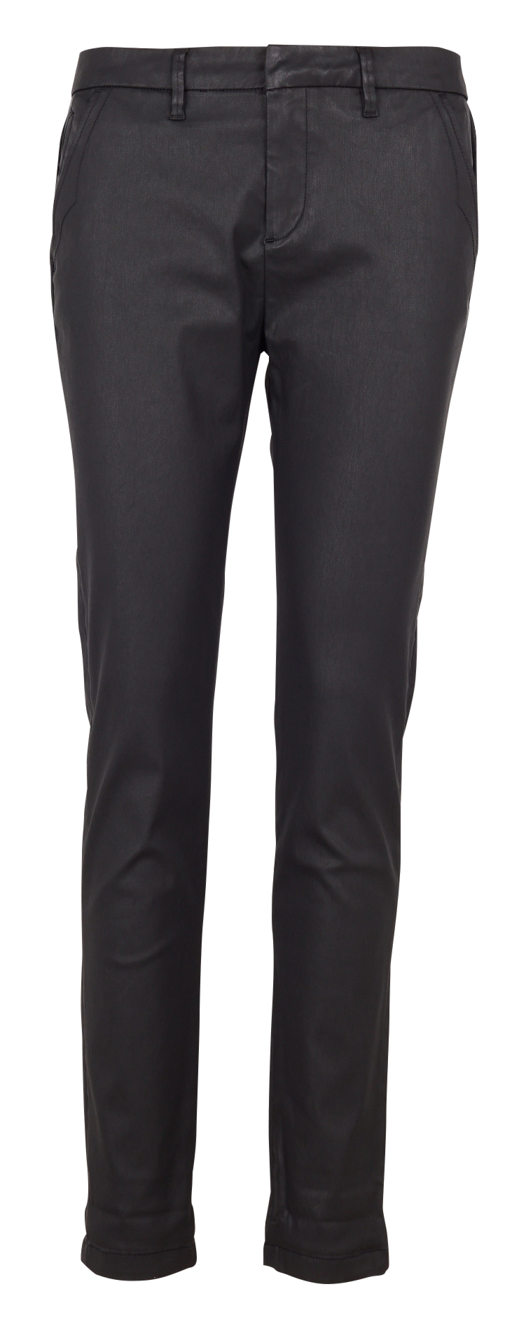 De Bijenkorf Vêtements Pantalons & Jeans Pantalons Chinos Chino coupe droite avec poches latérales 