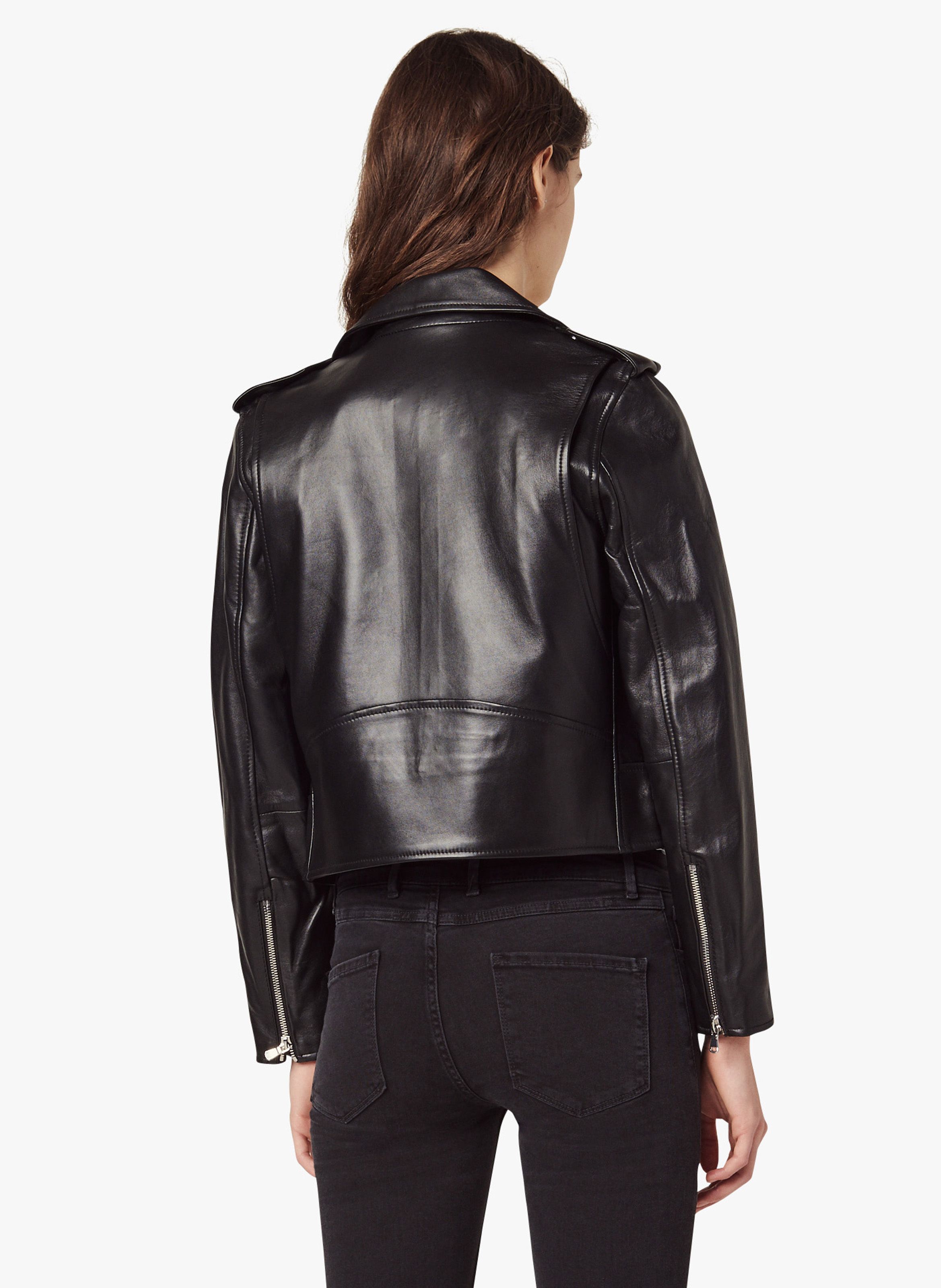 Sandro discount blouson cuir