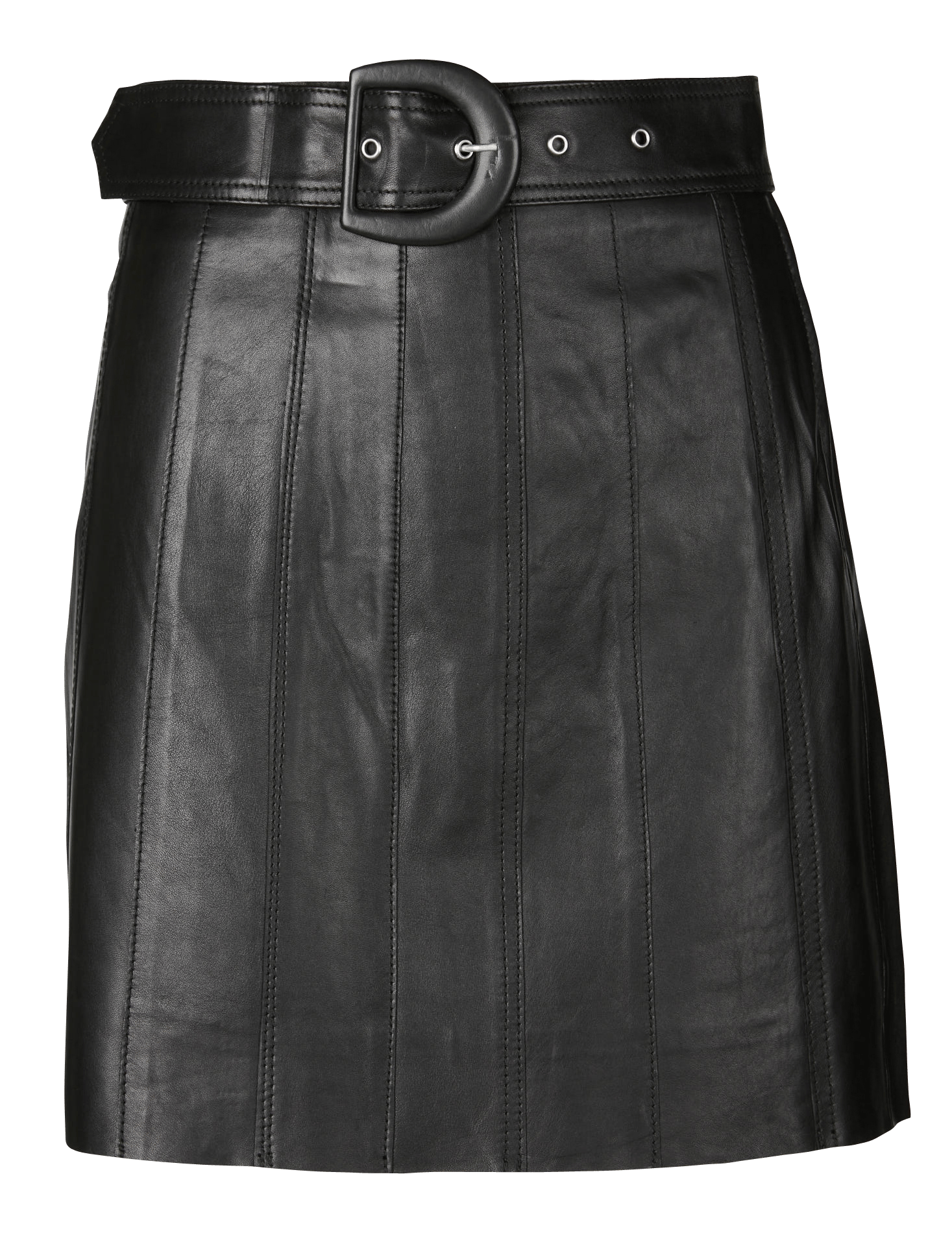 jupe cuir sandro