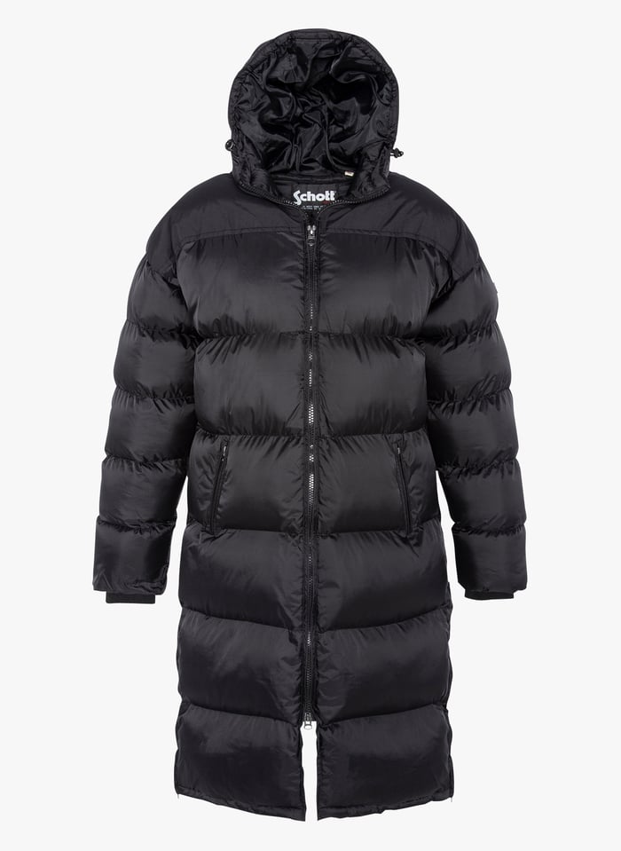 Doudoune noir sales a capuche homme